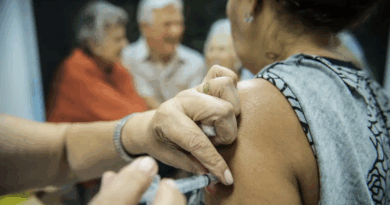 Pouco mais de 84% dos óbitos de SRAG por Influenza no Espírito Santo foram de pessoas não vacinadas