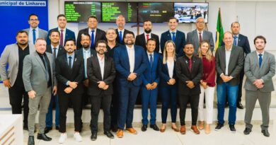 Câmara de Linhares abre Ano Legislativo de 2026 com sessão histórica e união dos poderes