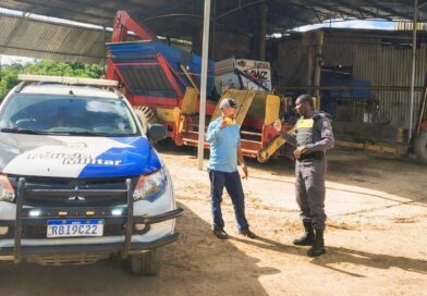Operação Colheita já está em ação em Jaguaré e Vila Valério